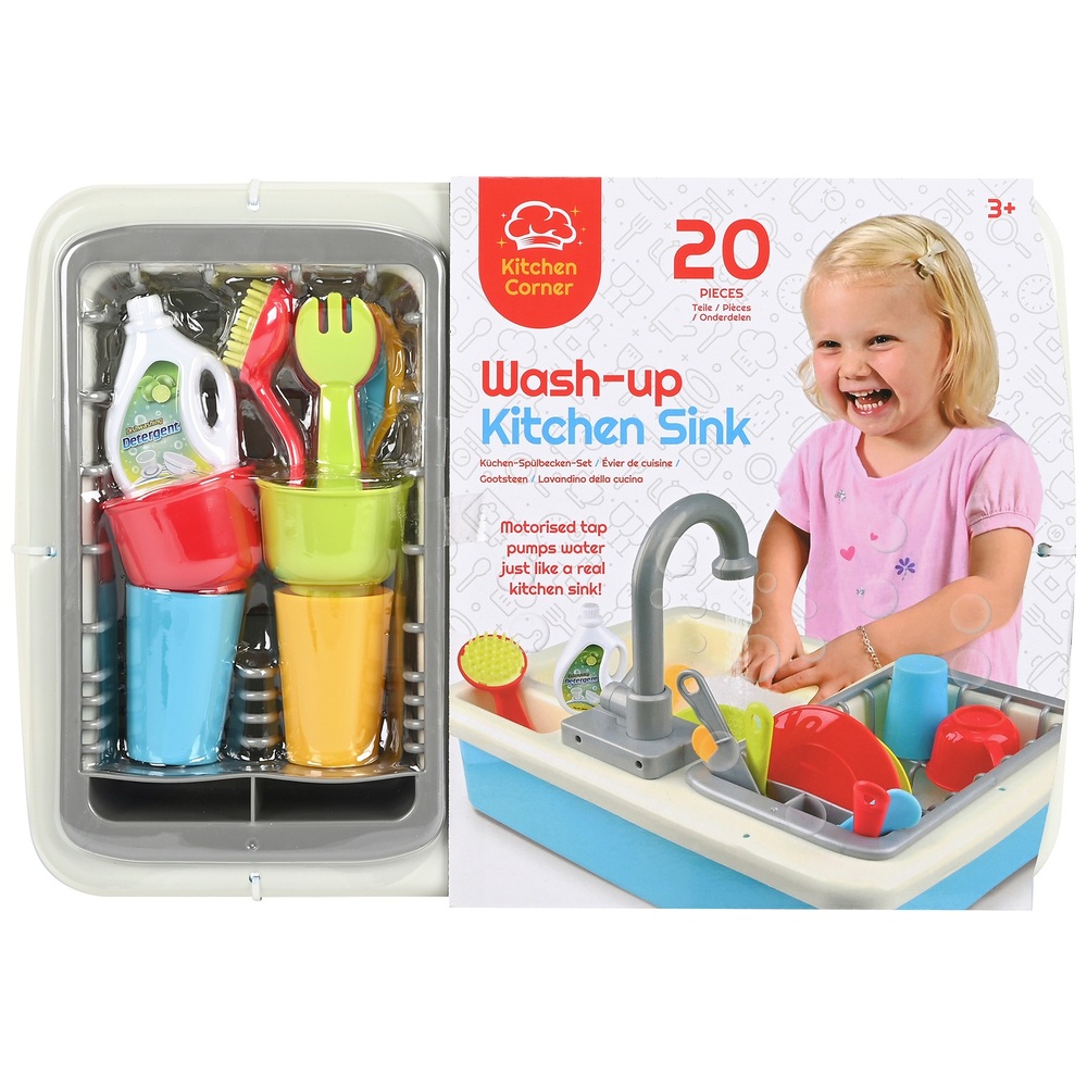 Kitchen Corner Wash Up Kitchen Sink Smyths Toys UK