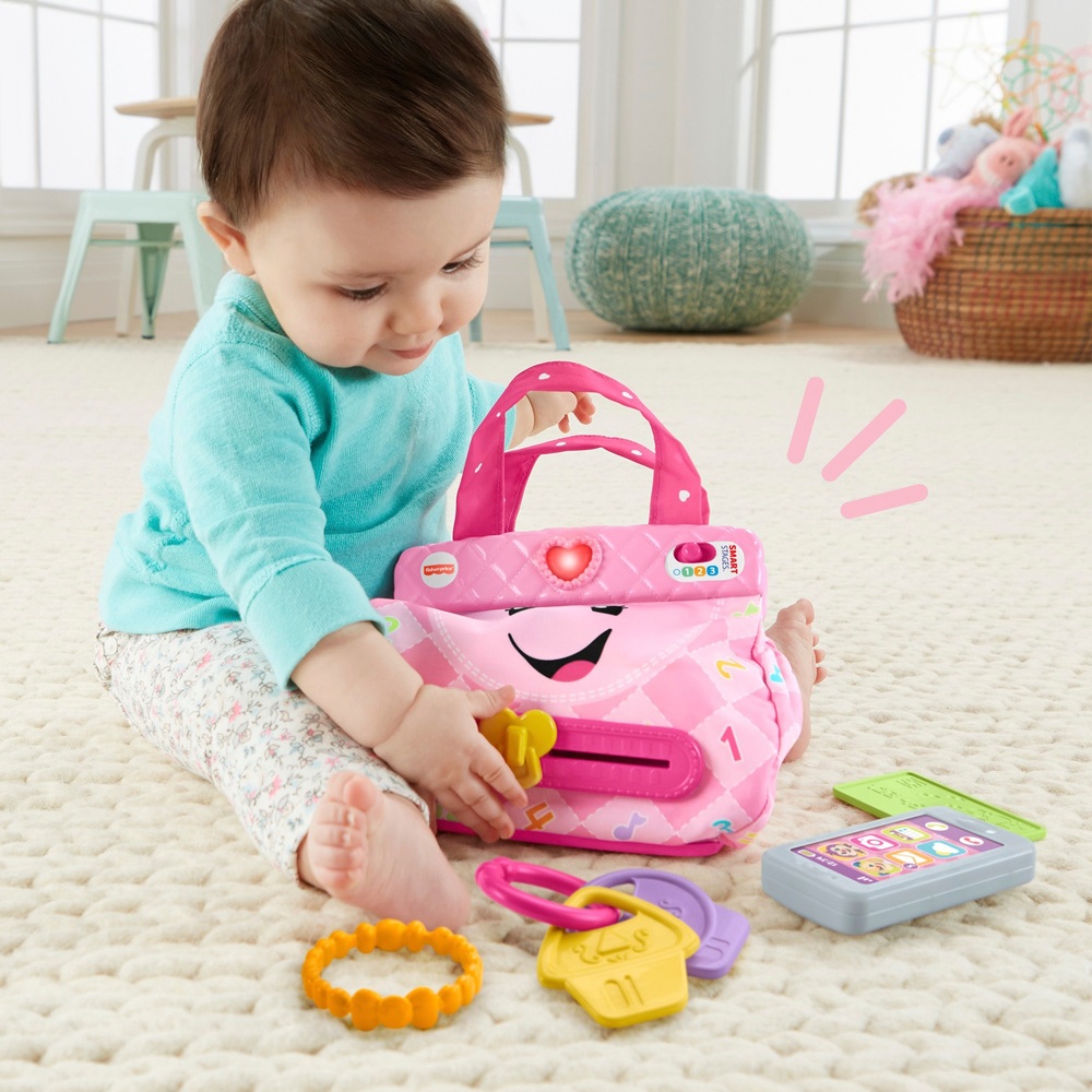 FisherPrice Laugh & Learn My Smart Purse Activity Toy Smyths Toys UK