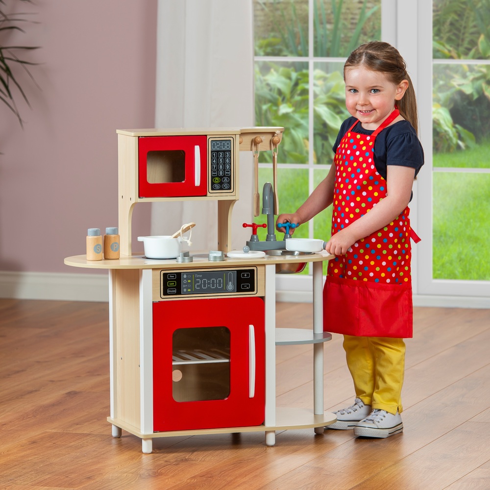 Little Chef Wooden Play Kitchen Smyths Toys UK