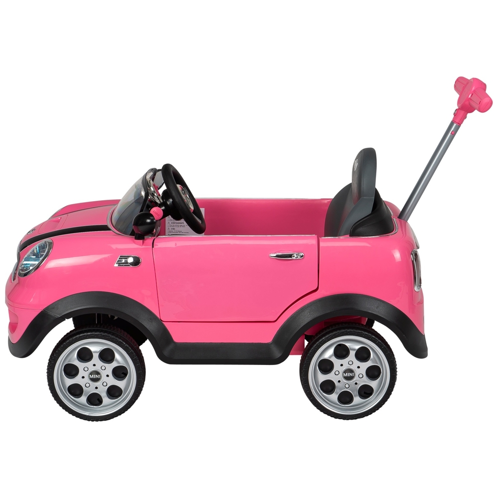Rollplay Mini Cooper Push Buggy Pink Smyths Toys UK
