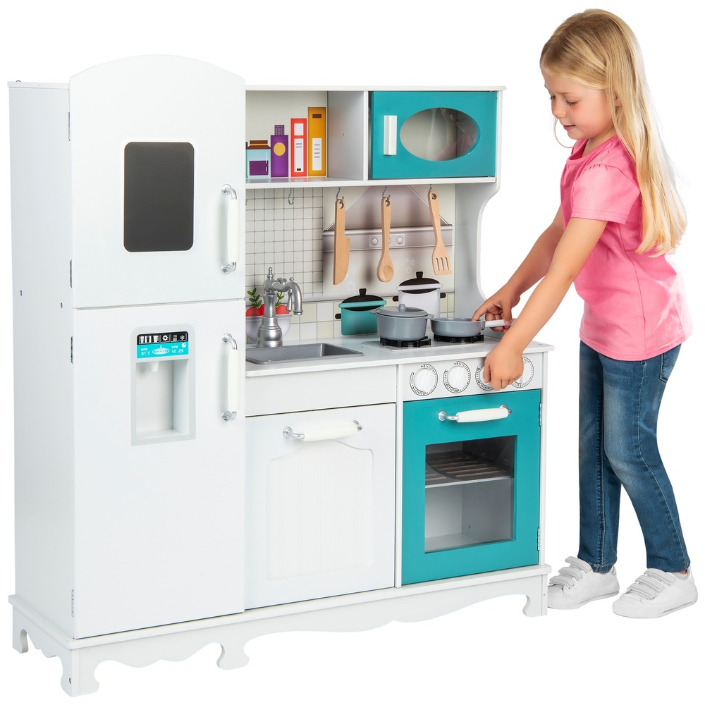 Kitchen Corner Deluxe Wooden Kitchen Smyths Toys UK