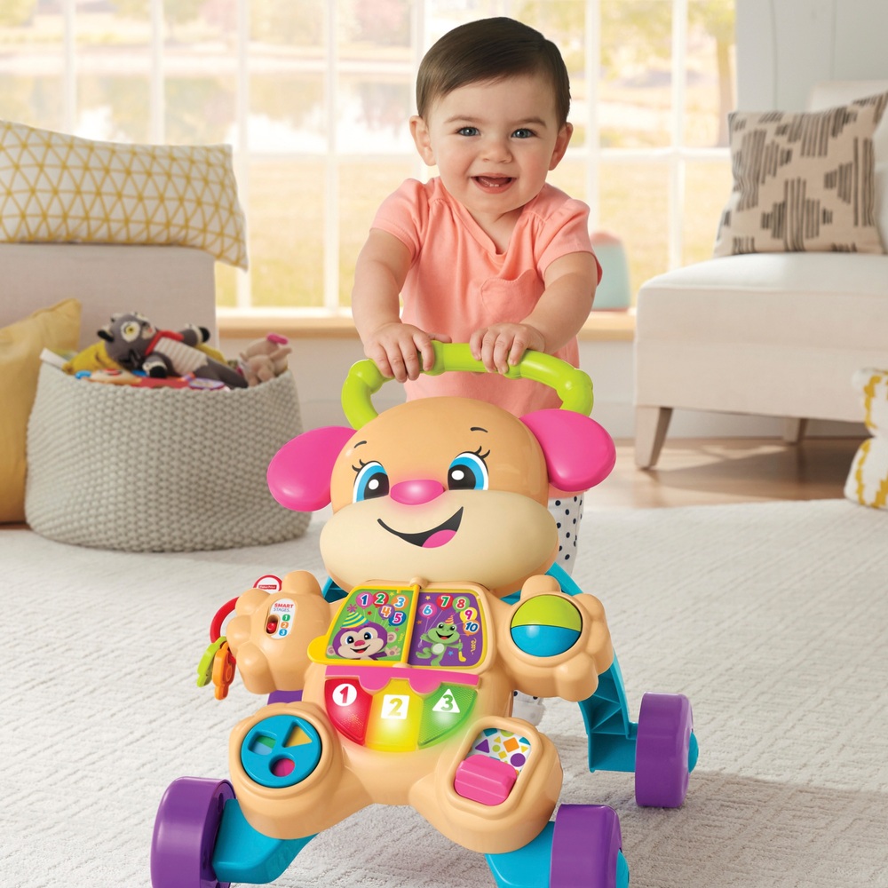 FisherPrice Laugh & Learn Sis Baby Walker Smyths Toys UK