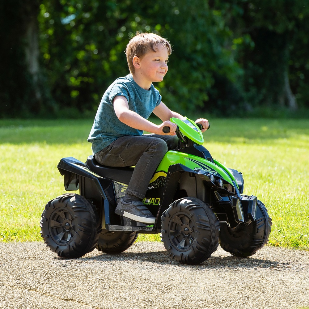 Elektrofahrzeug für Kinder Quad ATV 12 V schwarz/grün Smyths Toys
