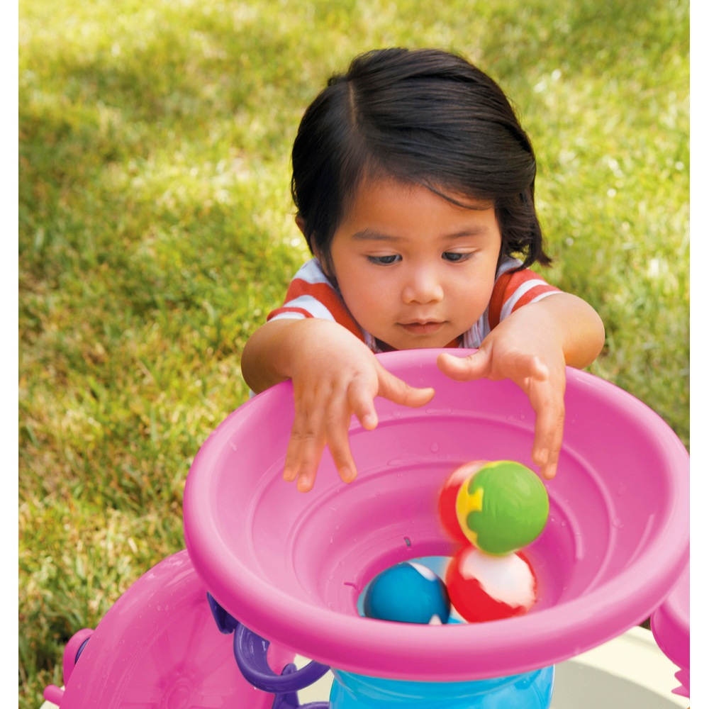 Little Tikes Spiralin' Seas Water Table Pink Smyths Toys UK