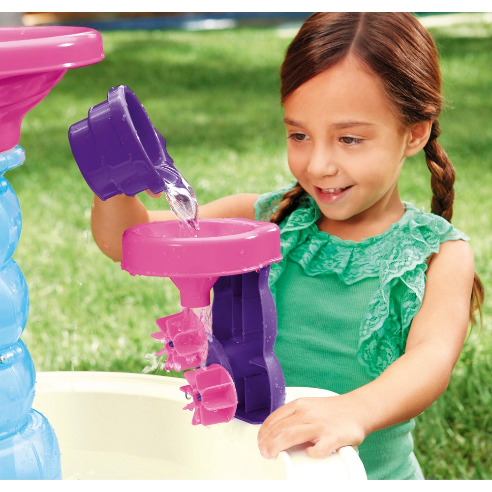 Little Tikes Spiralin' Seas Water Table Pink Smyths Toys UK