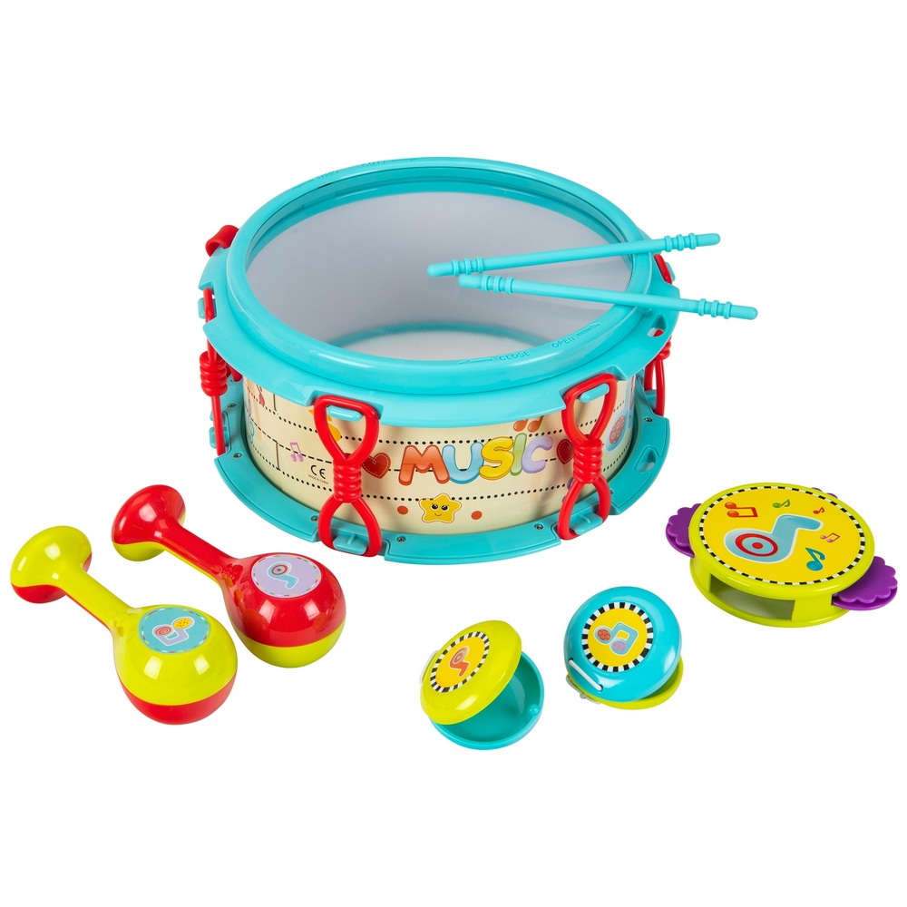 Big Steps Groove My First Drum Set Smyths Toys UK