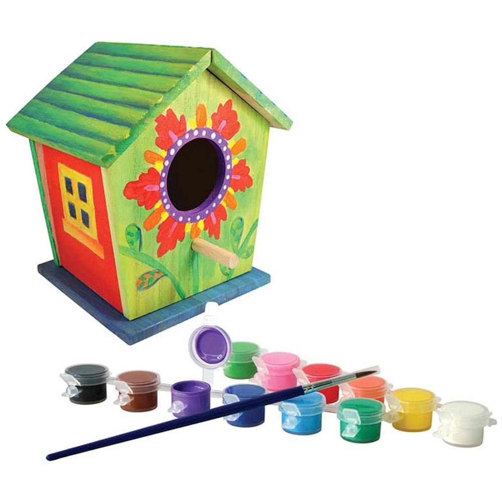 Paint Your Own Birdhouse Smyths Toys UK