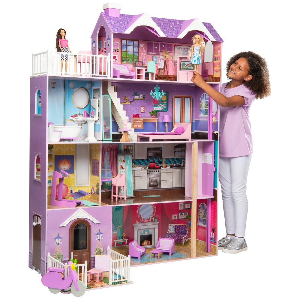 Ivy's Wooden Doll House Smyths Toys UK