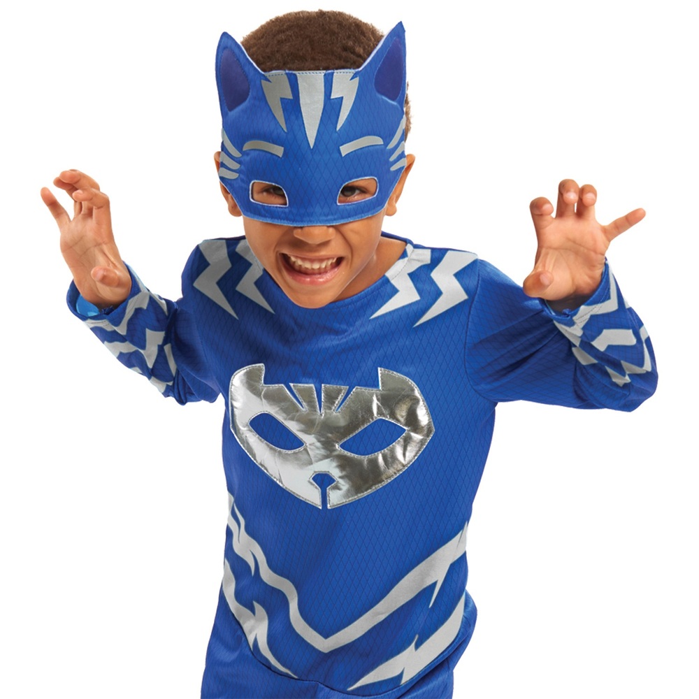 PJ Masks Turbo Blast Costume Set Catboy Smyths Toys UK