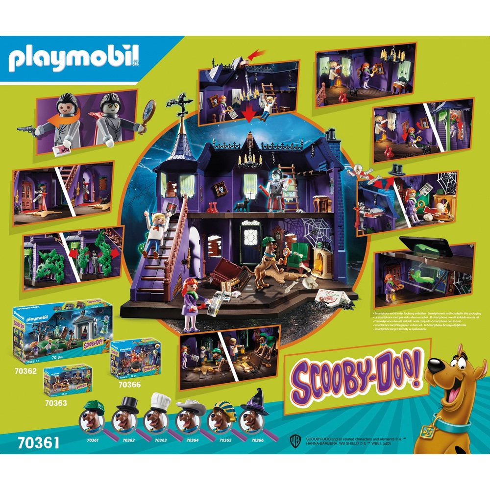 PLAYMOBIL 70361 SCOOBYDOO! Mystery Mansion Smyths Toys Deutschland