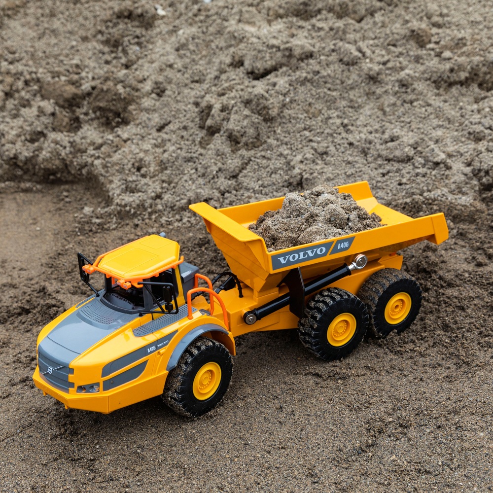 Remote Control Volvo Dump Truck vlr.eng.br