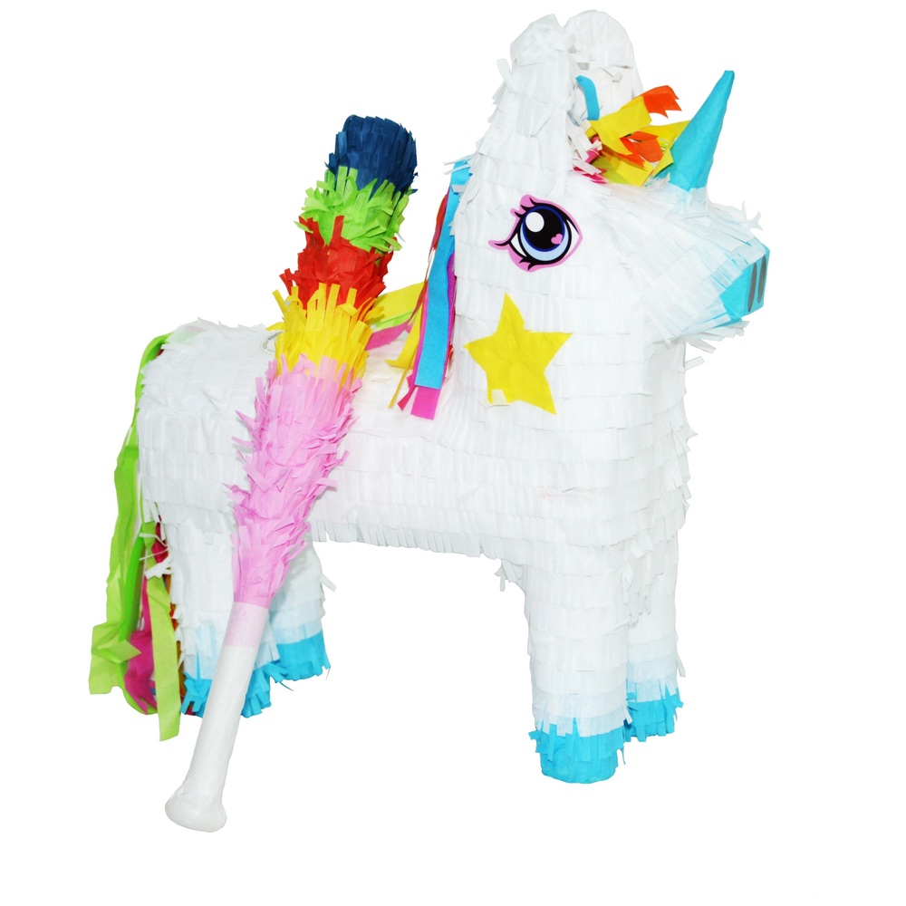 Unicorn Pinata with Stick Smyths Toys UK