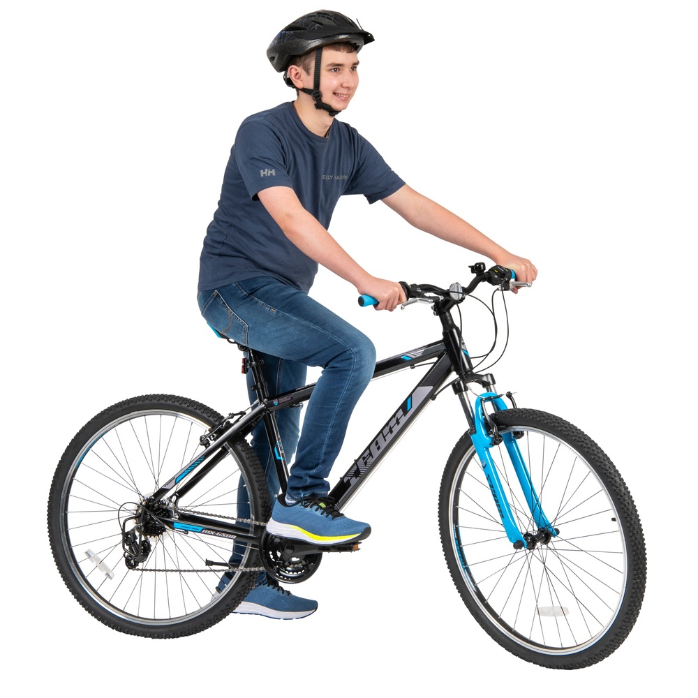 Blue And Black Mountain Bike atelieryuwa.ciao.jp