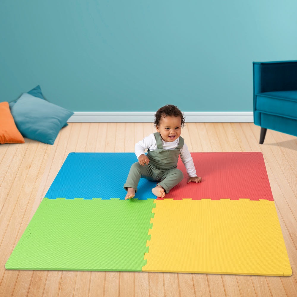Big Steps Play Colourful Foam Play Mat Smyths Toys UK