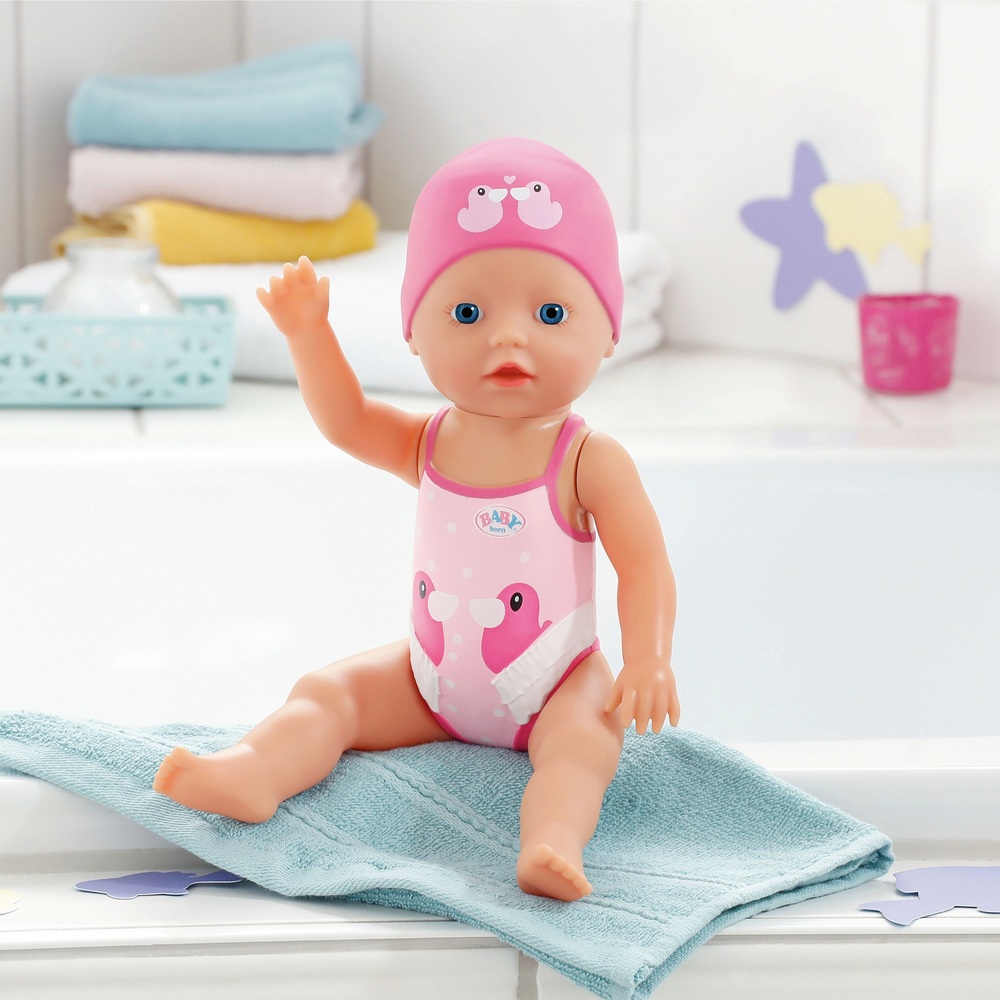 Buy Baby Born My Little Baby Born Doll Water Fun Mechanical Swimming