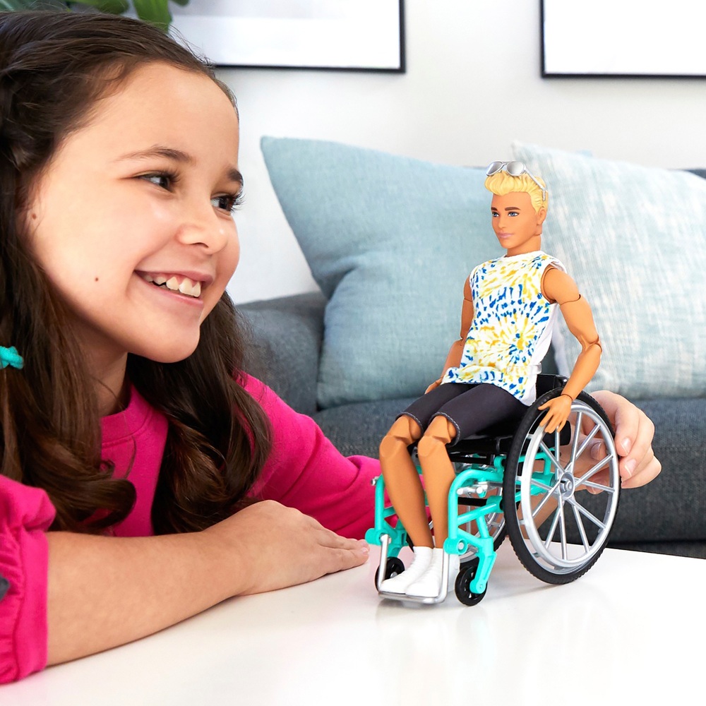 Barbie Ken Doll 167 with Wheelchair Smyths Toys UK