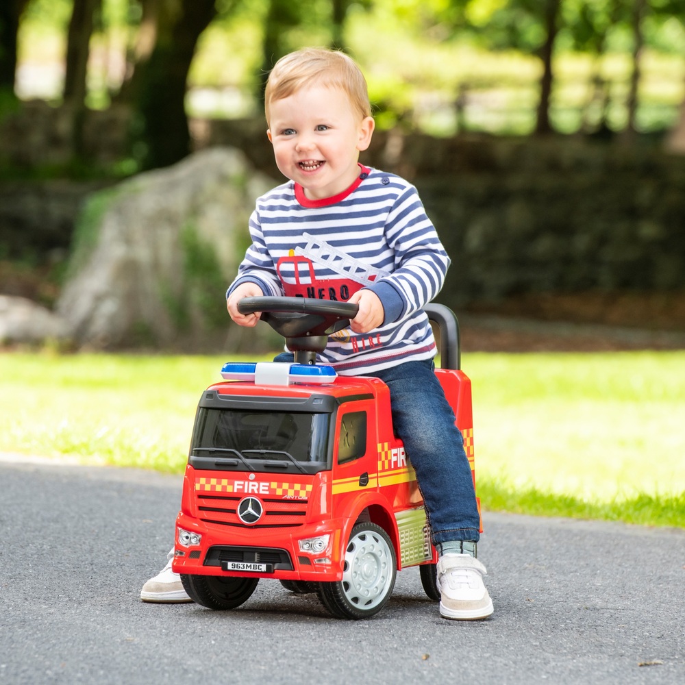 Mercedes Antos Fire Engine Ride On | Smyths Toys UK