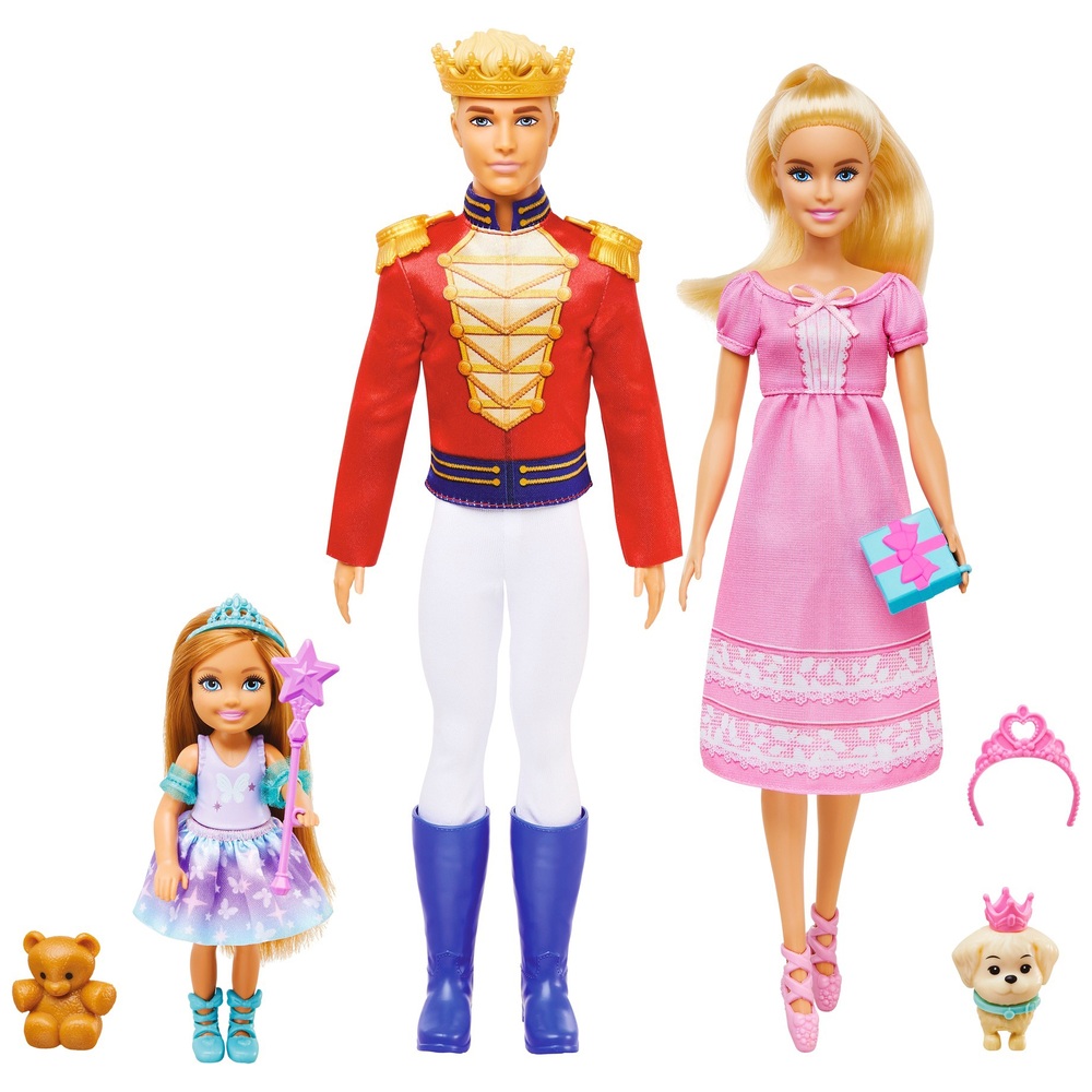 Barbie in the Nutcracker Gift Set with Dolls and Dog Toy Smyths Toys UK