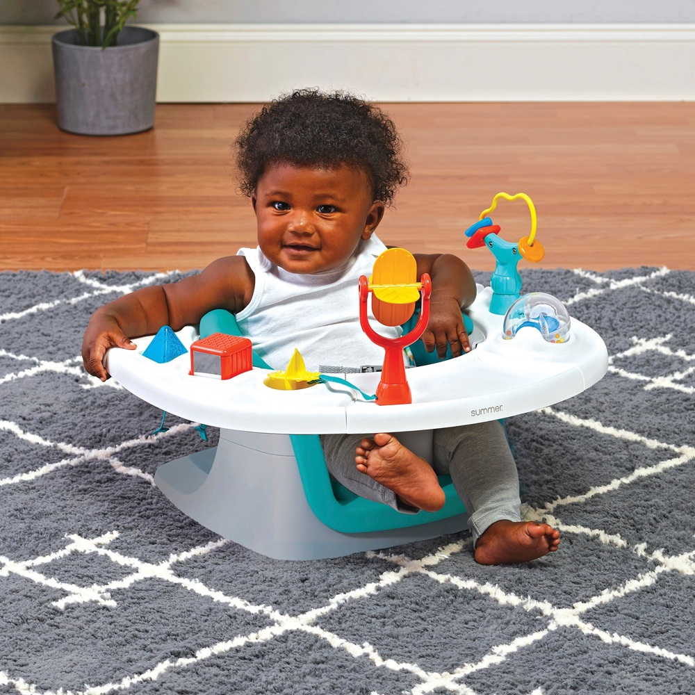 Summer Infant 4 in 1 SuperSeat Teal Smyths Toys UK