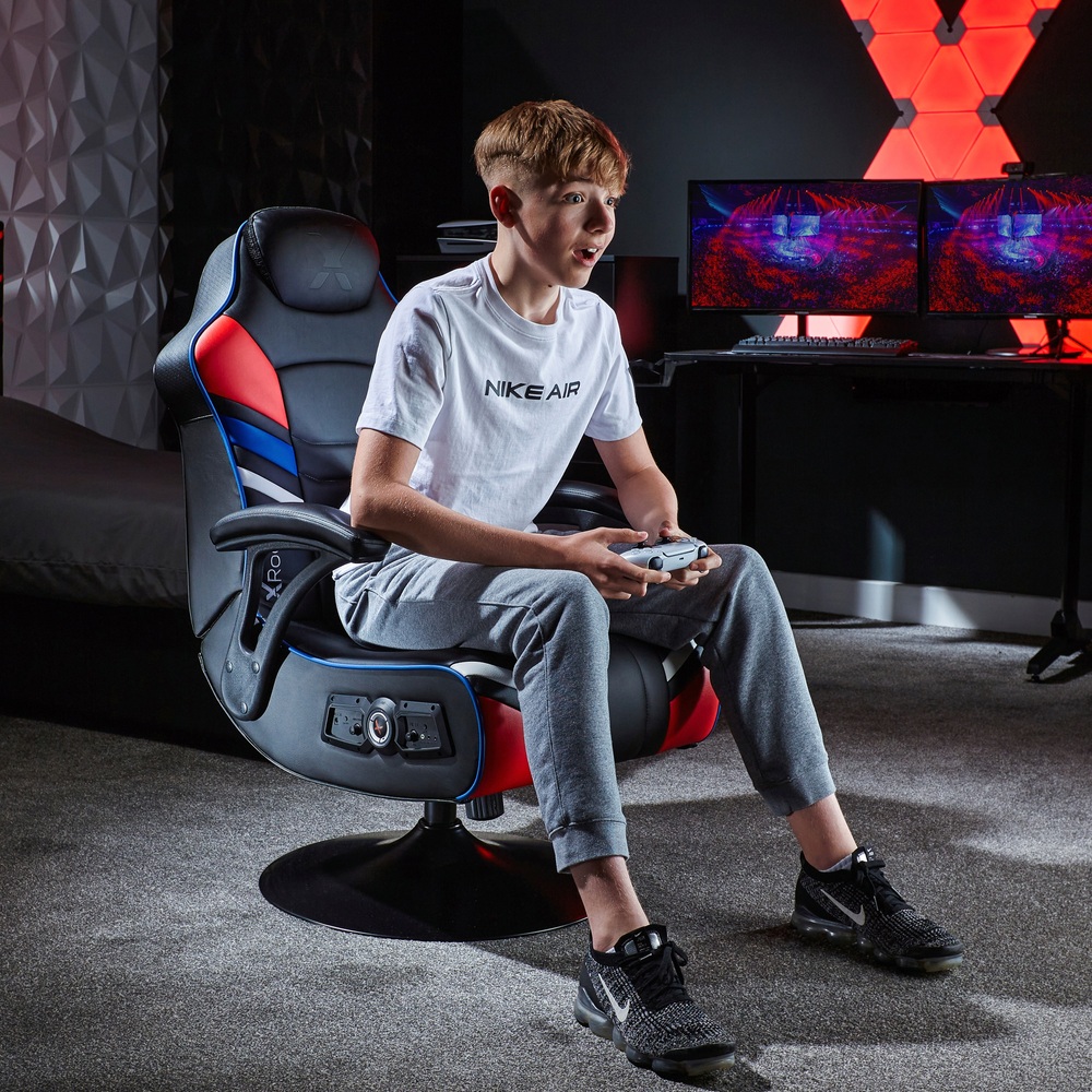 X Rocker Axiom 2.1 Wireless Pedestal Gaming Chair Smyths Toys UK