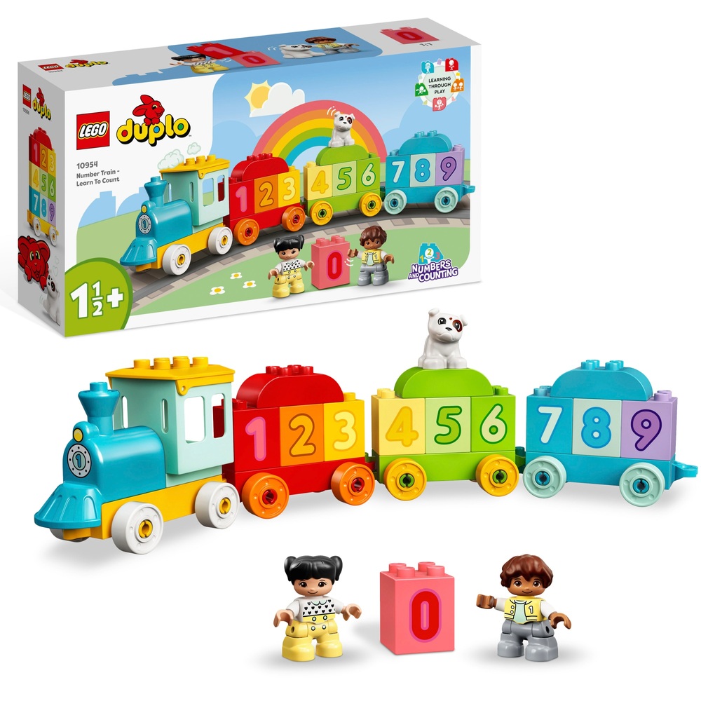 LEGO DUPLO 10954 My First Number Train Toy for Toddlers Smyths Toys UK