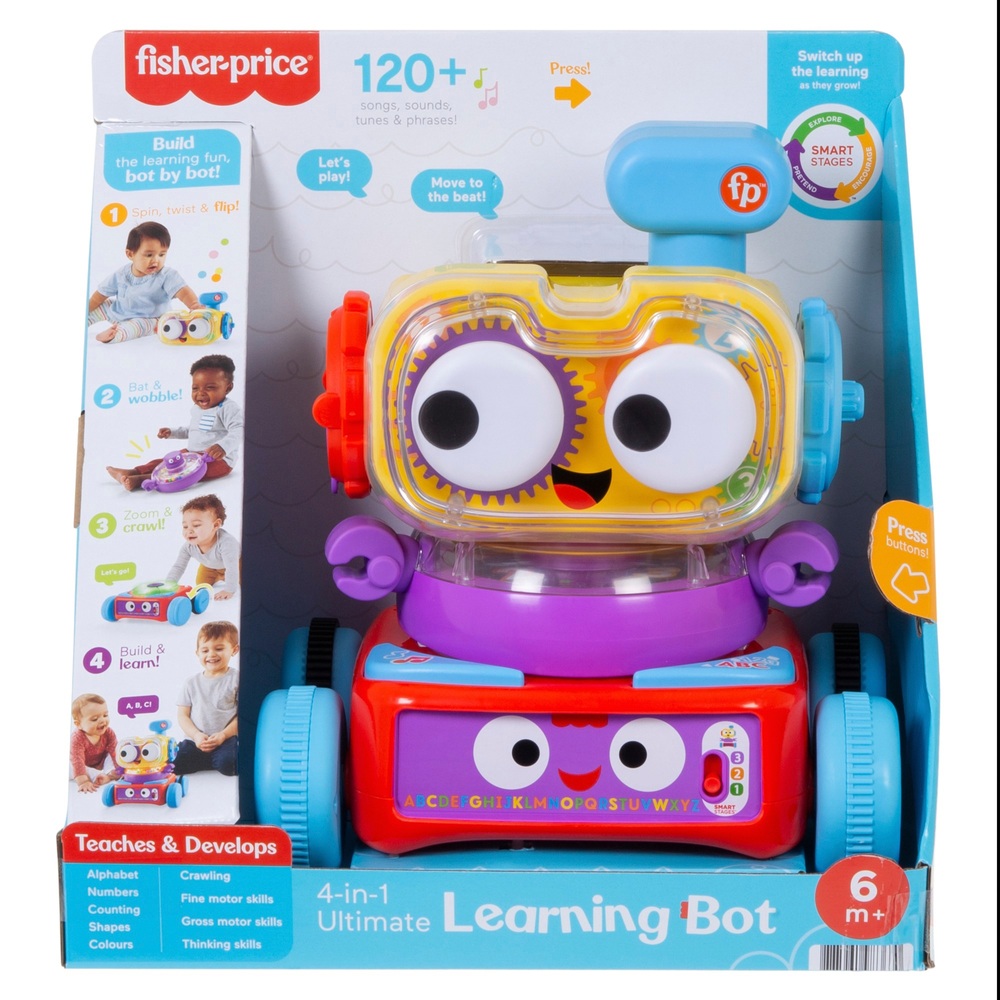 FisherPrice 4in1 Ultimate Learning Bot Electronic Toy Smyths Toys UK