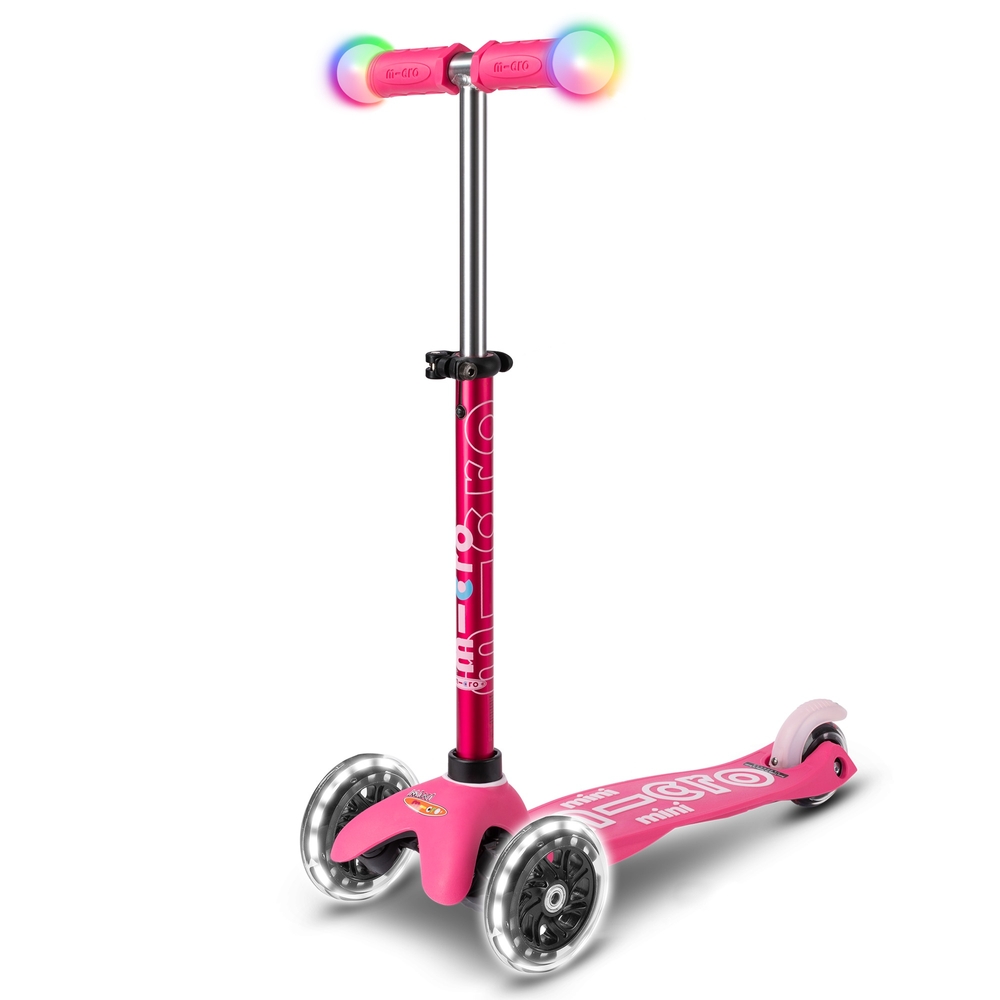 Mini Micro Deluxe Magic LED Scooter Pink Smyths Toys UK