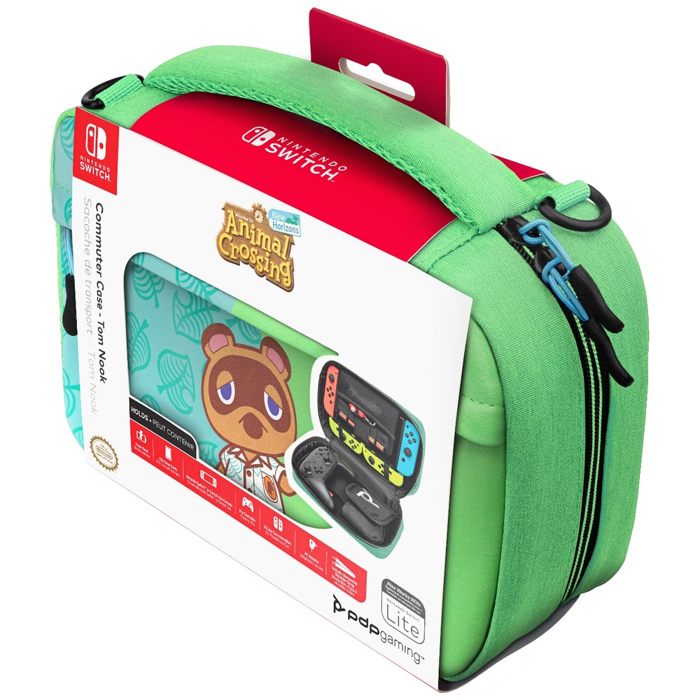 PDP Gaming Commuter Case for Nintendo Switch Animal Crossing Tom Nook