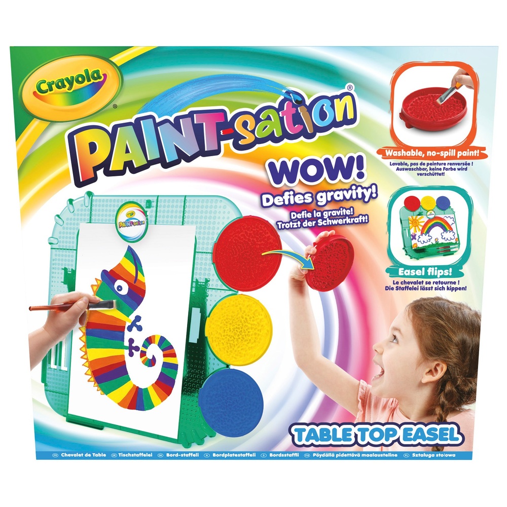 Paint Sation Crayola Table Top Easel 2 en 1 Smyths Toys France