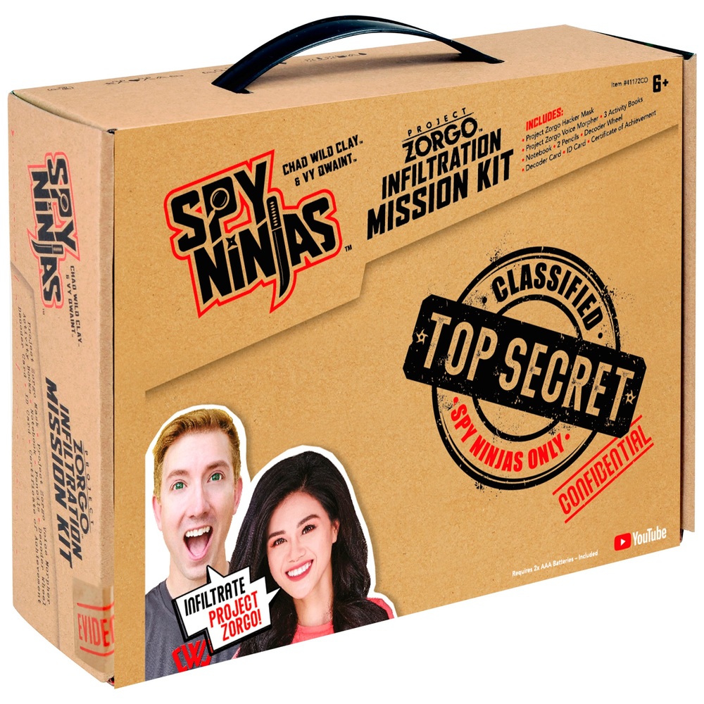Spy Ninjas Project Infiltration Mission Kit From Vy Qwaint And