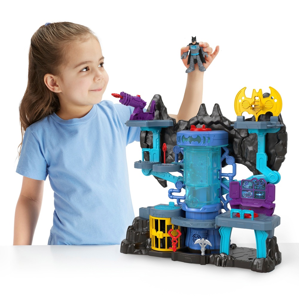 Imaginext DC Super Friends BatTech Batcave and Figure Smyths Toys UK