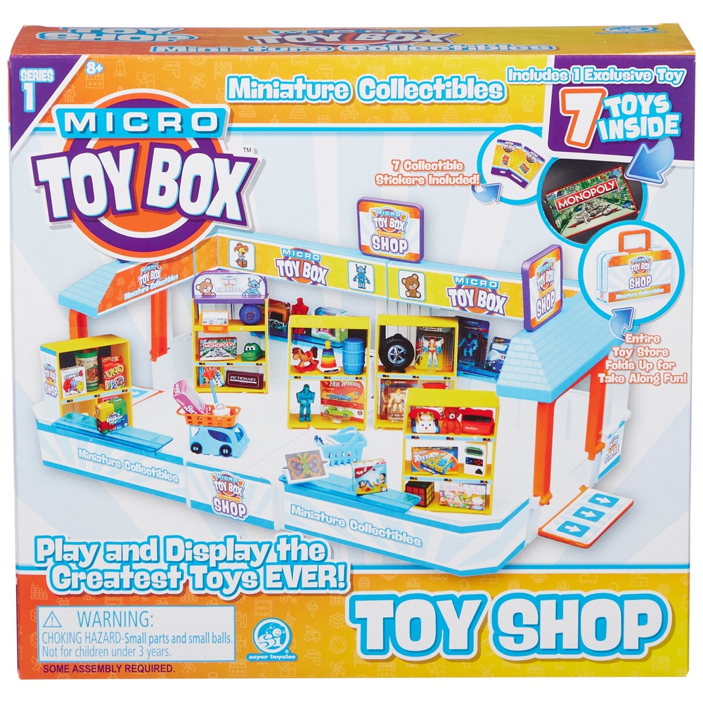 Micro Toy Box Toy Shop Playset Smyths Toys Ireland