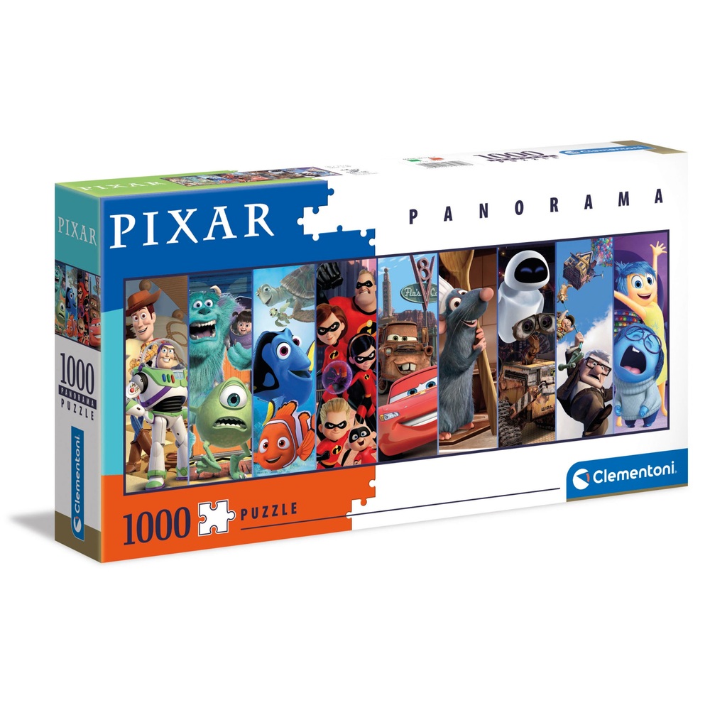 Clementoni Disney Pixar Panorama 1000 Piece Jigsaw Puzzle Smyths Toys