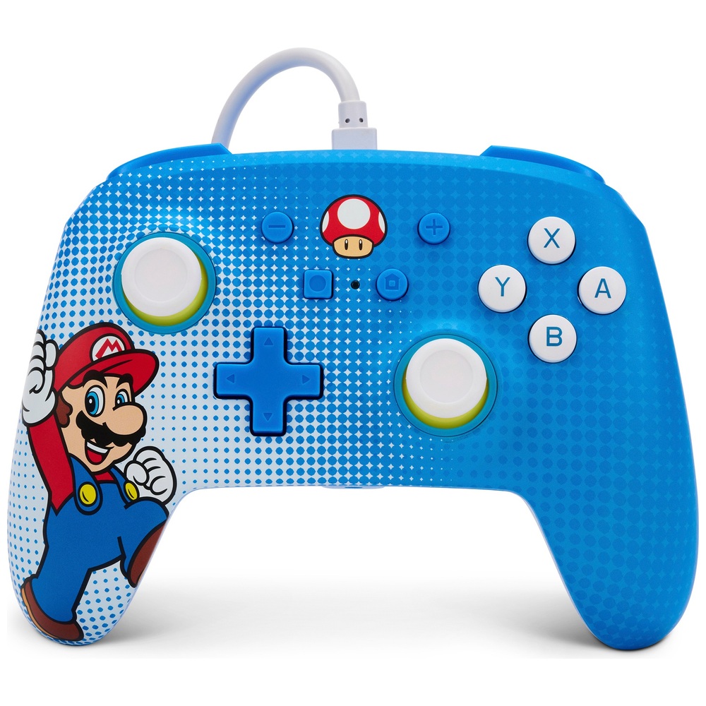 PowerA Nintendo Switch Enhanced Wired Controller Mario Pop Art