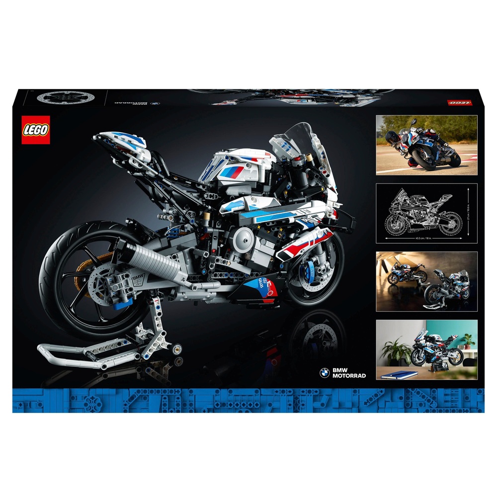 LEGO Technic 42130 BMW M 1000 RR Motorbike Model Kit Smyths Toys UK