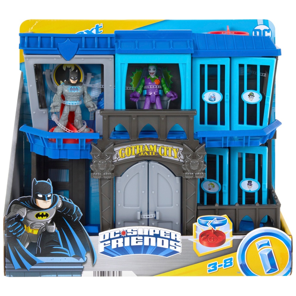 Imaginext DC Super Friends Gotham City Jail Recharged Playset Smyths