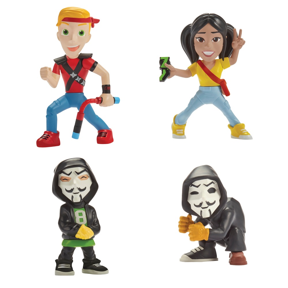 Spy Ninjas 4 Pack Collectible Figures Assortment Smyths Toys UK