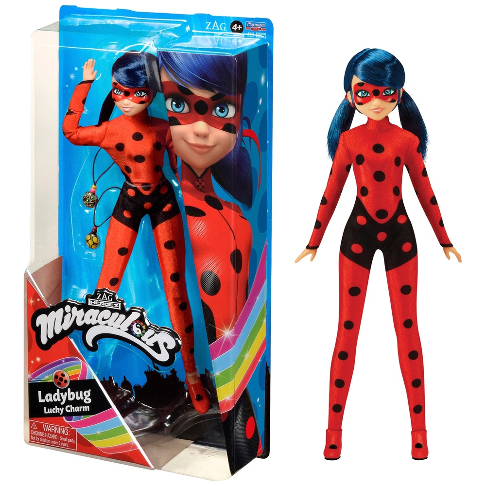 Miraculous Ladybug 26cm Lucky Charm Fashion Doll Smyths Toys UK