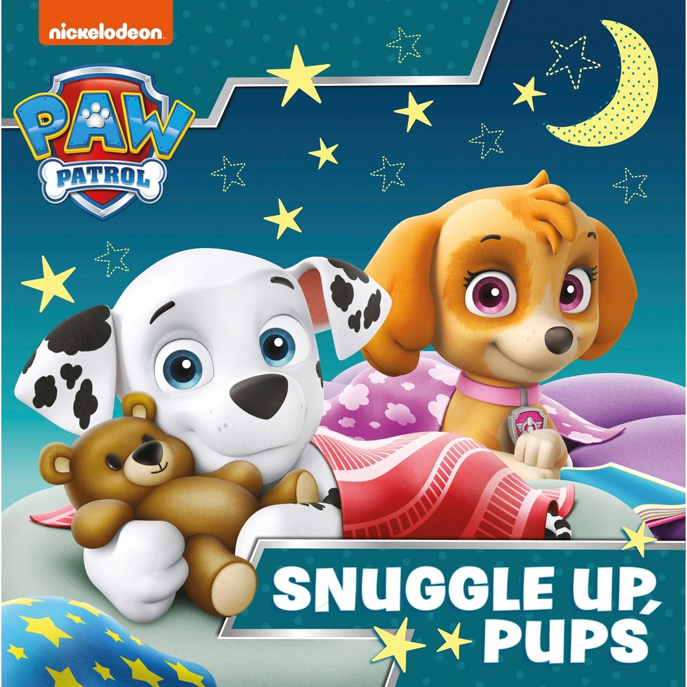 PAW Patrol Snuggle Up Pups Paperback Book Smyths Toys UK