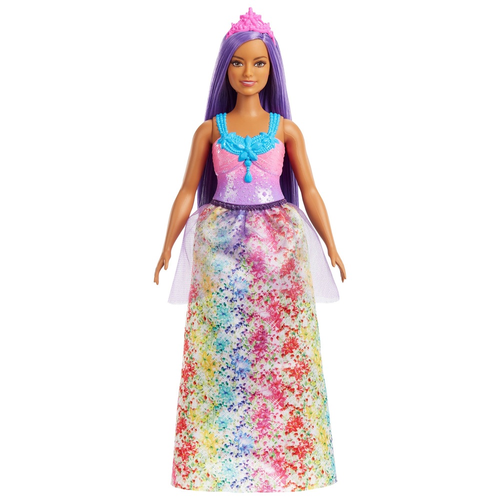 Barbie Dreamtopia Princess Doll Purple Hair Smyths Toys UK
