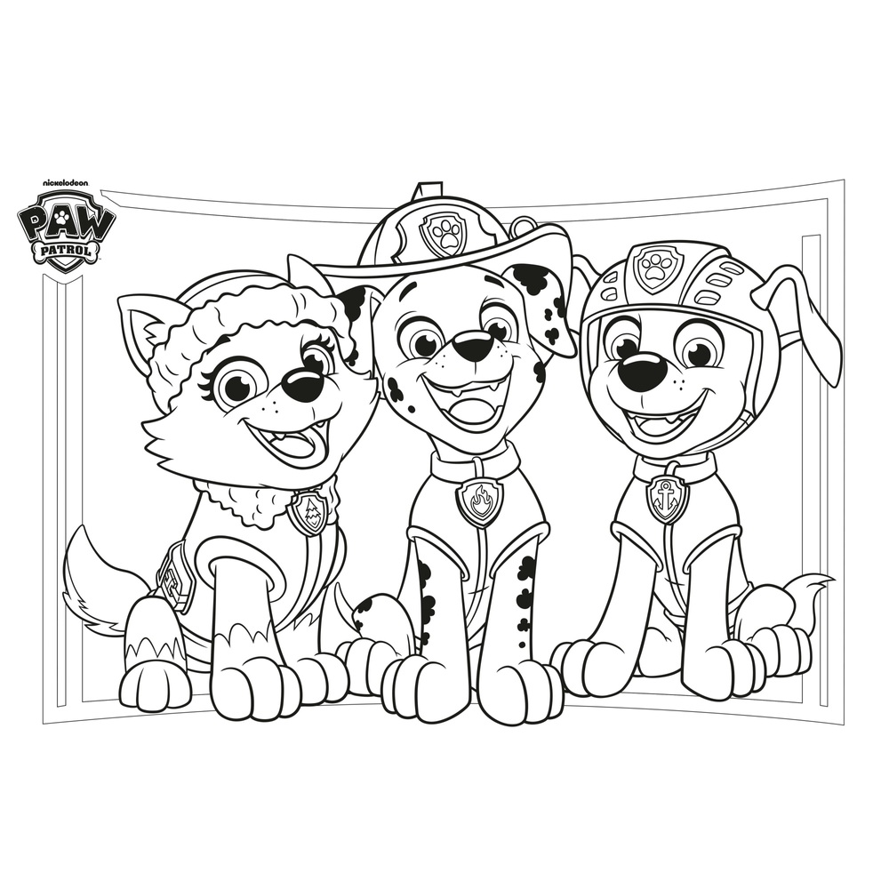 PAW Patrol Giant Activity and Colouring Pad Smyths Toys UK