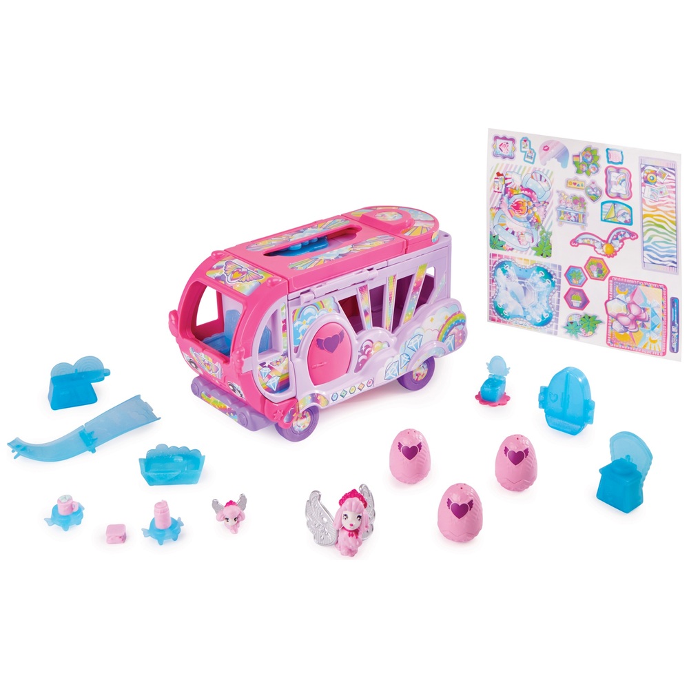 Hatchimals CollEGGtibles Transforming Rainbowcation Camper Smyths