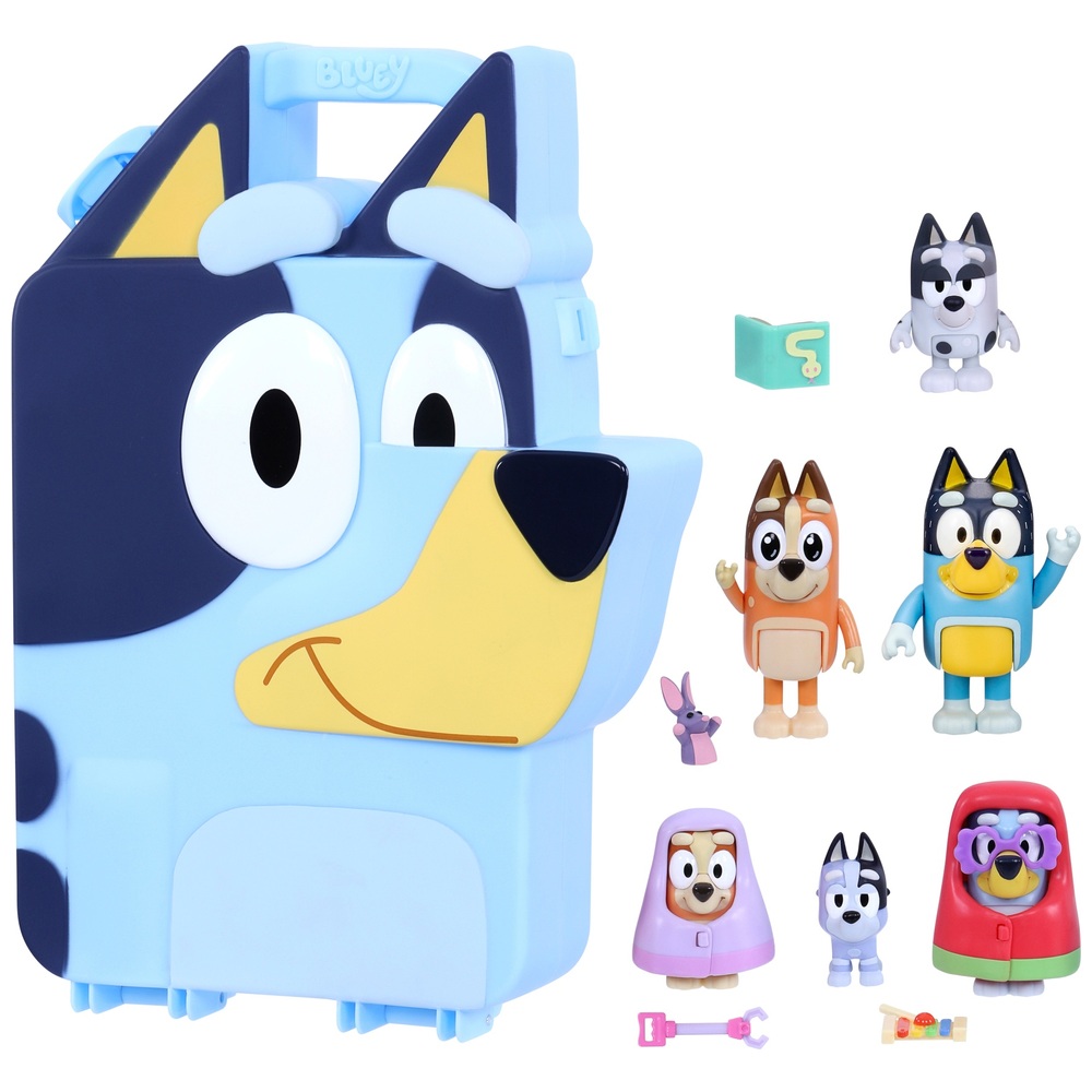 Bluey's Ultimate Play and Go Collector Case Playset Smyths Toys UK