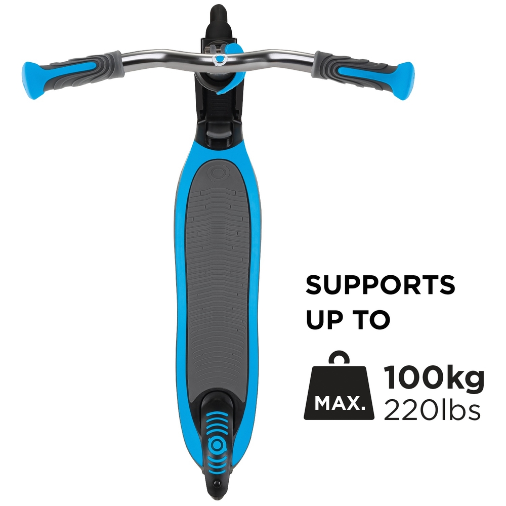 Globber FLOW FOLDABLE 125 Scooter Sky Blue Smyths Toys UK