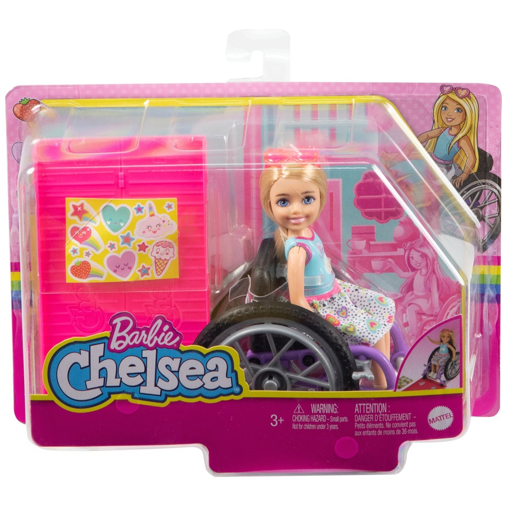 Barbie Chelsea Wheelchair Doll and Ramp Smyths Toys UK