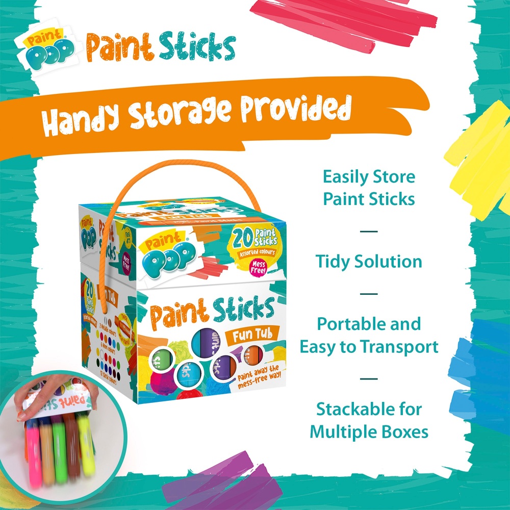 Paint Pop Paint Sticks Smyths Toys UK