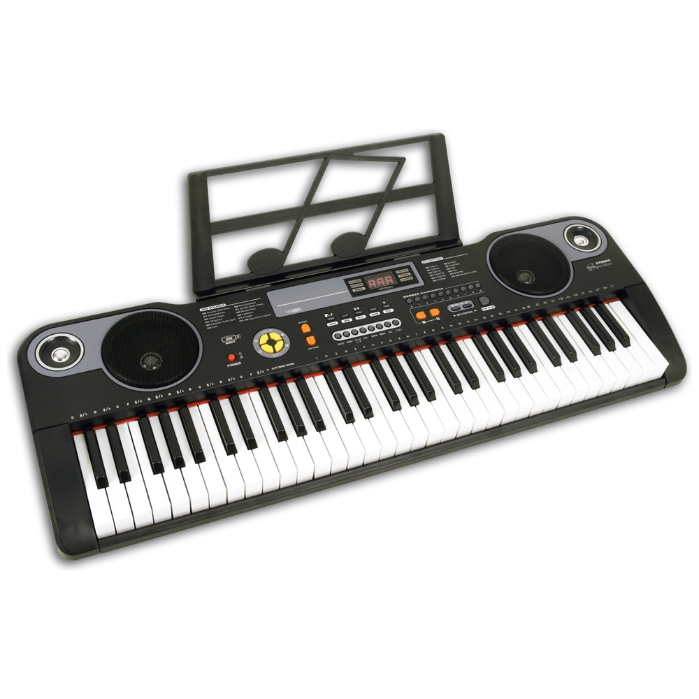 61 Key LED Electronic Keyboard 16 6118 Smyths Toys UK