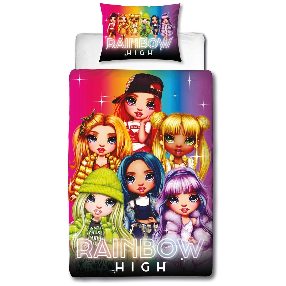 Rainbow High Single Reversible Duvet Set Smyths Toys UK
