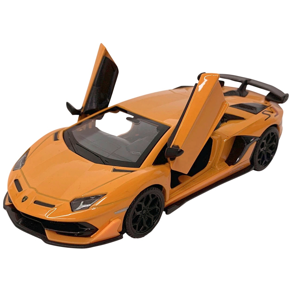 132 Aventador SVJ Pull Back Diecast Car Smyths Toys UK
