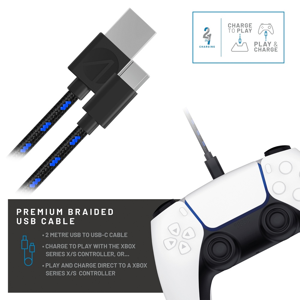 Stealth Charging Station, Gaming Headset and Controller Stand for